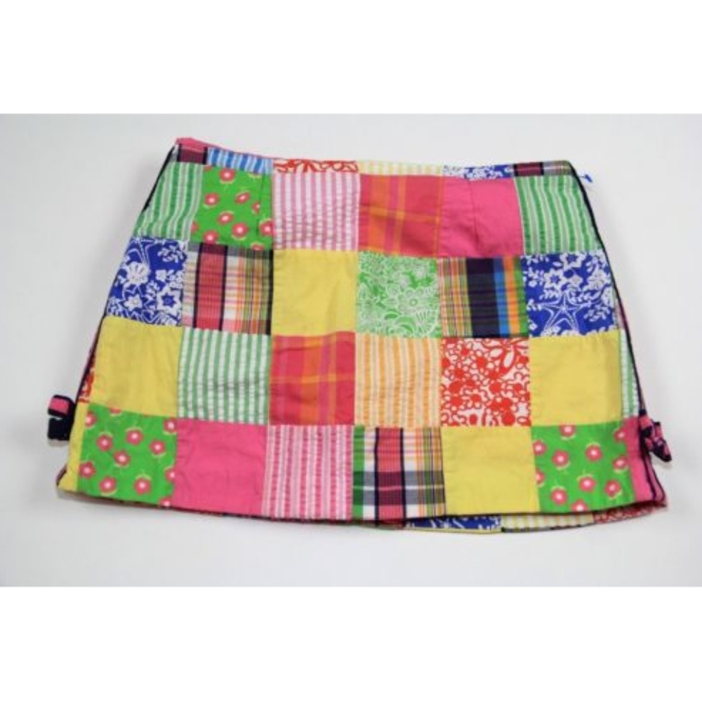 Lilly Pulitzer Patch color block Skort Girls 12